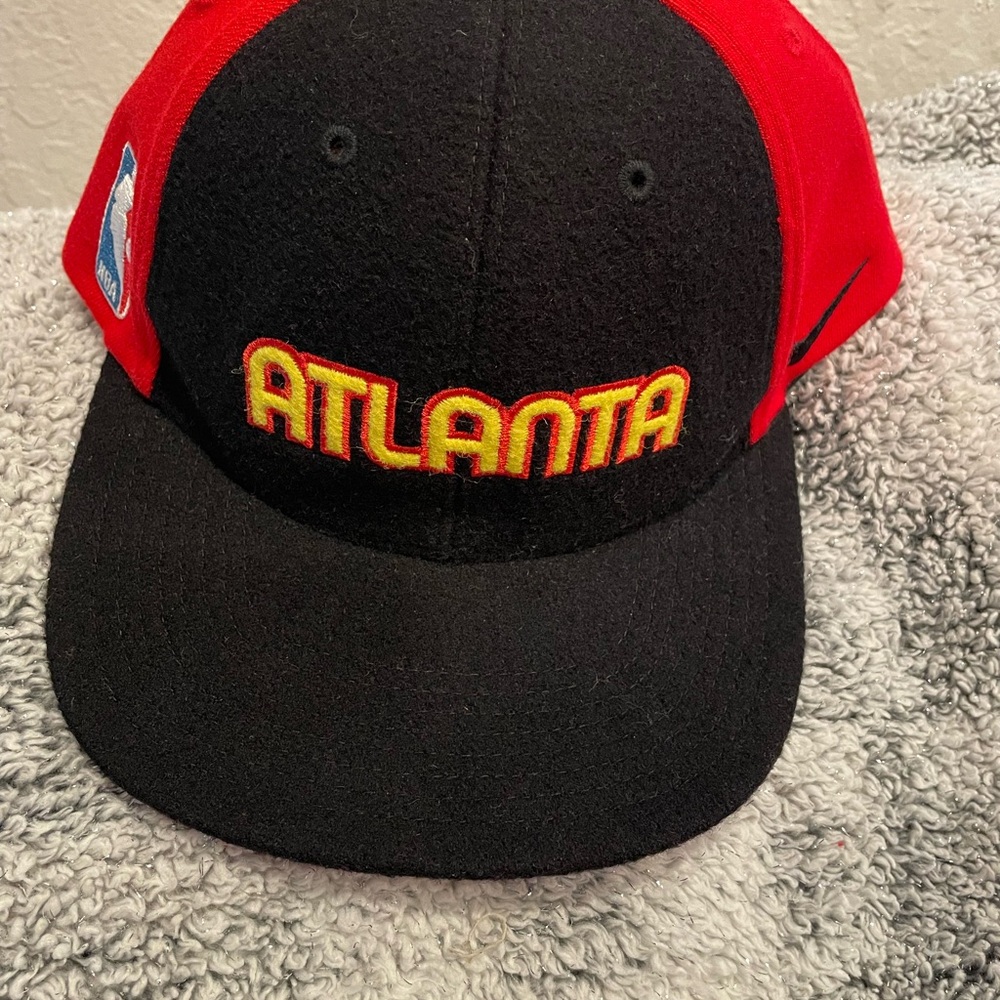 Nike Red and Black Cap